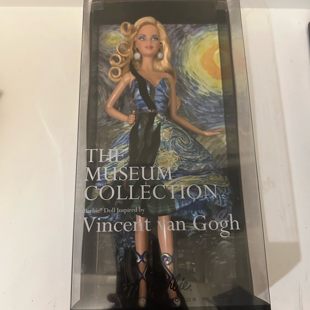 Limited Edition Museum Collection Barbie with Starry Night Dress - Picture 2 of 6